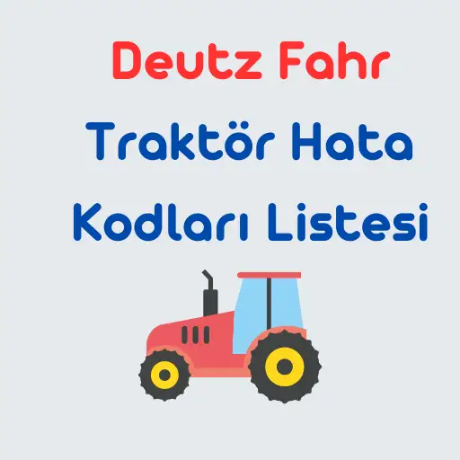 Deutz Fahr Hata Kodları Listesi